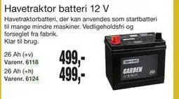 Harald Nyborg Havetraktor batteri 12 V, DKK 499 tilbud
