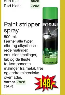 Harald Nyborg Paint stripper spray, DKK 148 tilbud