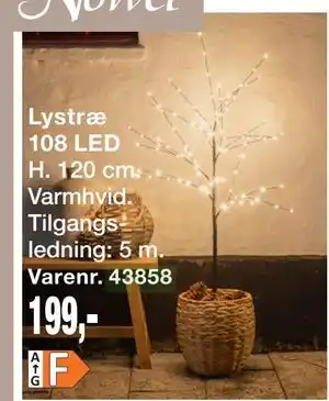 Harald Nyborg Lystræ 108 LED, DKK 199 tilbud