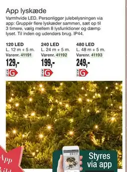 Harald Nyborg App lyskæde tilbud