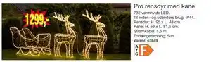 Harald Nyborg Pro rensdyr med kane, DKK 1299 tilbud