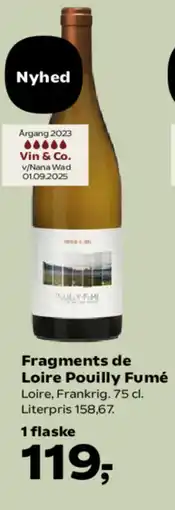 Kvickly Fragments de Loire Pouilly Fumé tilbud
