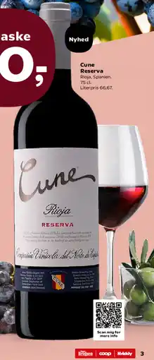 Kvickly Cune Reserva tilbud