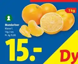 Lidl Mandariner, DKK 15 tilbud