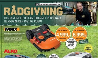 XL-BYG LANDROID ROBOTPLÆNEKLIPPER tilbud