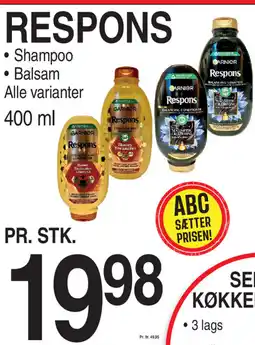 ABC Lavpris Respons tilbud