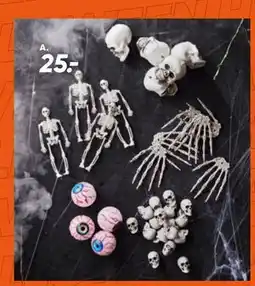 Bilka Halloween pynt, DKK 25 tilbud