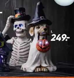Bilka Hunde- eller skeletfigurer med LED, DKK 249 tilbud