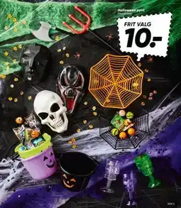 Bilka Halloween pynt, DKK 10 tilbud