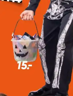 Bilka Trick or treat spand, DKK 15 tilbud