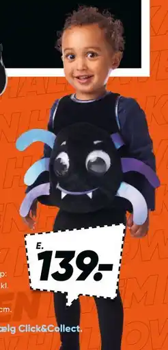 Bilka Edderkop, DKK 139 tilbud