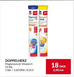 Nielsen's Discount DOPPELHERZ, DKK 18 tilbud
