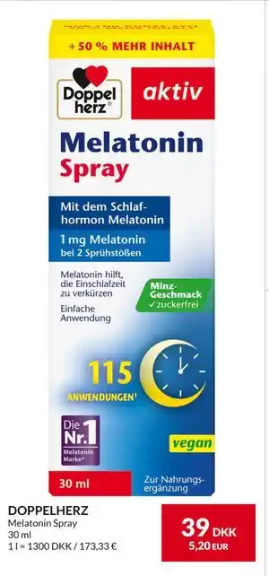 Nielsen's Discount DOPPELHERZ, DKK 39 tilbud