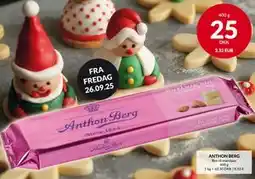 Nielsen's Discount ANTHON BERG, DKK 25400 tilbud