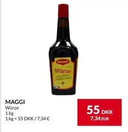 Nielsen's Discount MAGGI, DKK 55 tilbud