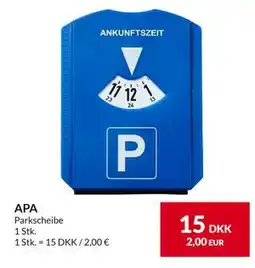 Nielsen's Discount APA, DKK 15 tilbud
