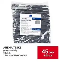 Nielsen's Discount ABENA TESKE, DKK 45 tilbud