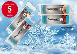 Nielsen's Discount ABENA FRYSEPOSER, DKK 5 tilbud