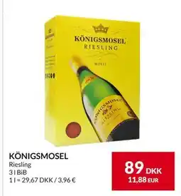 Nielsen's Discount KÖNIGSMOSEL, DKK 89 tilbud