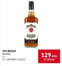 Nielsen's Discount JIM BEAM, DKK 129 tilbud
