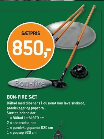 XL-BYG Bon-fire sæt tilbud