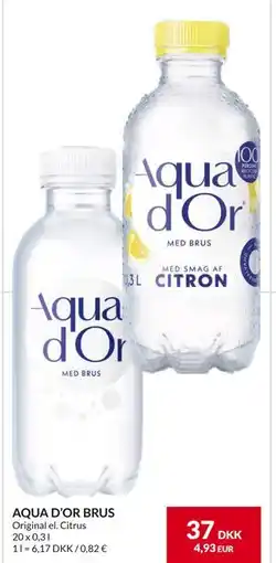 Nielsen's Discount AQUA D’OR BRUS, DKK 37 tilbud