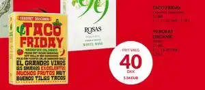 Nielsen's Discount TACO FRIDAY, DKK 40 tilbud