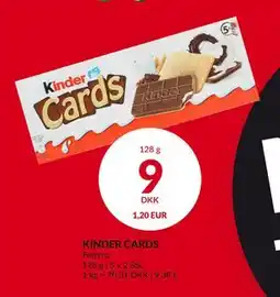 Nielsen's Discount KINDER CARDS, DKK 9 tilbud