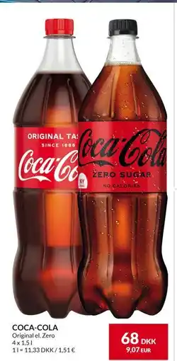 Nielsen's Discount COCA-COLA, DKK 68 tilbud
