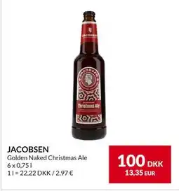 Nielsen's Discount JACOBSEN, DKK 100 tilbud