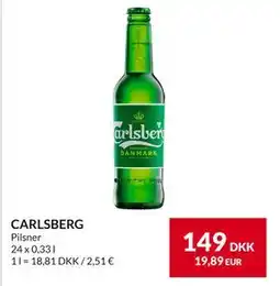 Nielsen's Discount CARLSBERG, DKK 149 tilbud