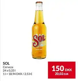 Nielsen's Discount SOL, DKK 150 tilbud