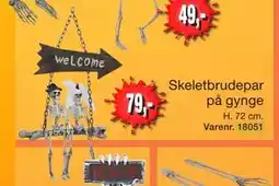 Harald Nyborg Skeletbrudepar på gynge, DKK 79 tilbud