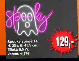 Harald Nyborg Spooky spøgelse, DKK 129 tilbud