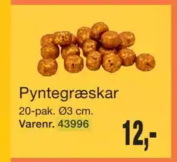 Harald Nyborg Pyntegræskar, DKK 12 tilbud