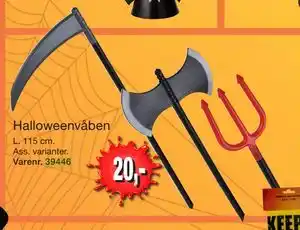 Harald Nyborg Halloweenvåben, DKK 20 tilbud