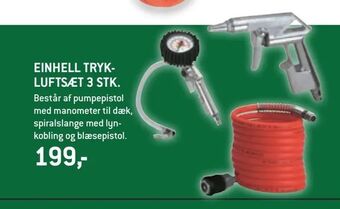 XL-BYG Einhell trykluftsæt 3 stk tilbud
