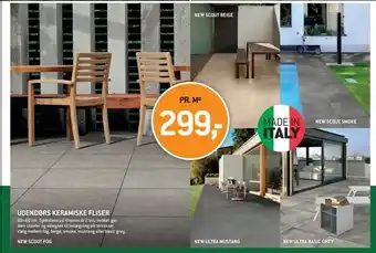 XL-BYG Udendørs keramiske fliser tilbud