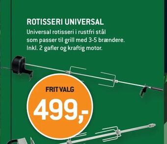 XL-BYG Rotisseri universal tilbud