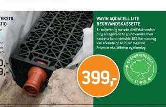 Wavin aquacell lite regnvandskassette