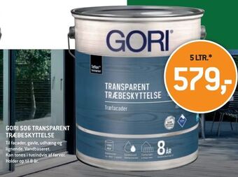 XL-BYG Gori 506 transparent træbeskyttelse tilbud