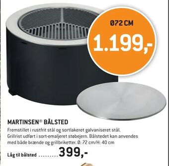 XL-BYG Martinsen® bålsted tilbud