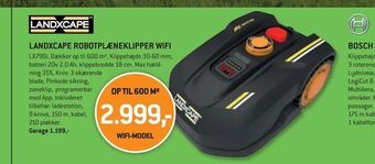 XL-BYG Landxcape robotplæneklipper wifi tilbud