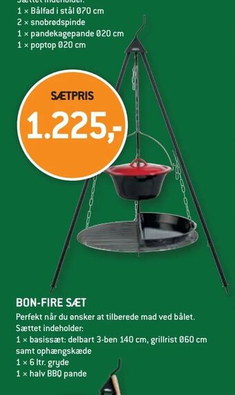 XL-BYG Bon-fire sæt tilbud