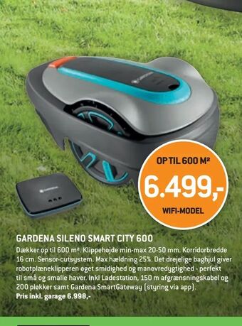 XL-BYG Gardena sileno smart city 600 tilbud