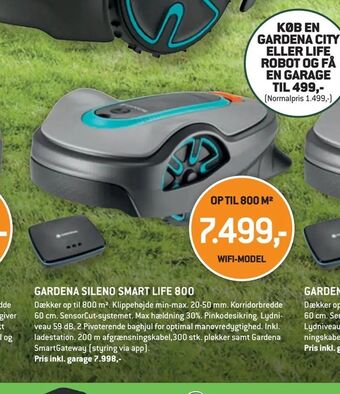 XL-BYG Gardena sileno smart life 800 tilbud