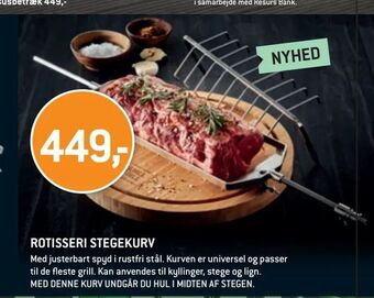 XL-BYG Rotisseri stegekurv tilbud
