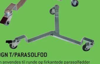 Vogn t/parasolfod