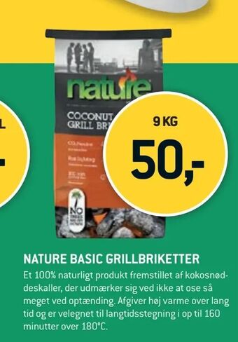 XL-BYG Nature basic grillbriketter tilbud