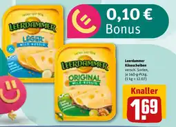 REWE DE Leerdammer Käsescheiben tilbud